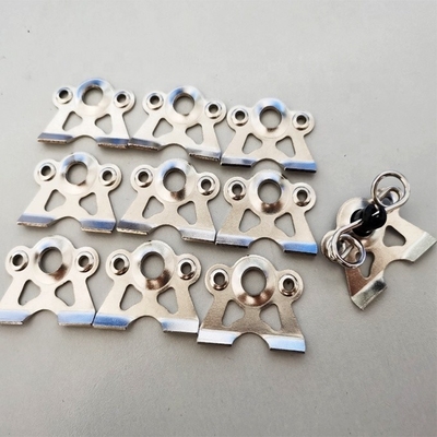 Zinc Revestido Cuarta vuelta Dzus Placa trasera para 1 &quot;muelles Sprintcar Sistema de medición estándar DIN Imperial Inch