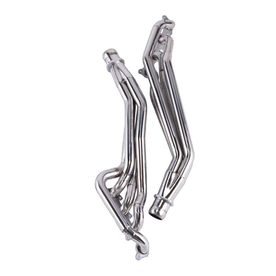 Cabecera de escape de acero inoxidable pulido para el 5.0L V8 Mustang Manifold LS1 LS2 LS3 LS6 LSX