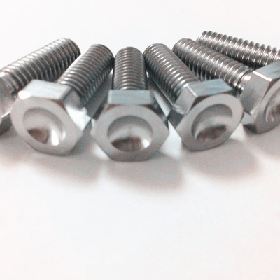 Año de rendimiento natural excepcional Titanio Sprint Ti Hex Cerrojo de cabeza 5/16 &quot;-18 x 1&quot; UNF para el montaje universal de automóviles