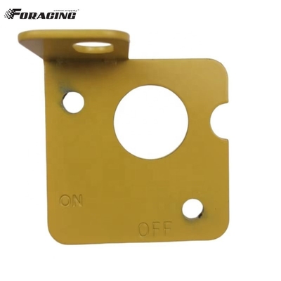 No. estándar OE. Universal Car Fitment Master Disconnect Switch Lockout Lever Kit con interruptor de batería en amarillo rojo y plateado