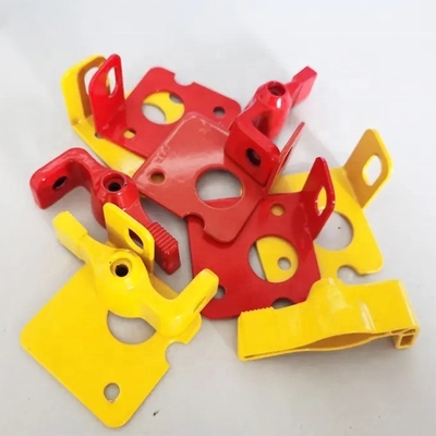 No. estándar OE. Universal Car Fitment Master Disconnect Switch Lockout Lever Kit con interruptor de batería en amarillo rojo y plateado