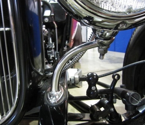 Año Universal Vehículos Estándar OE NO. Rodas de acero inoxidable pulido para faros Highboy
