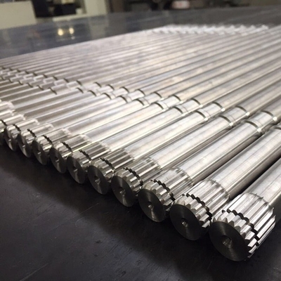 Chromoly Spline 1-1/8 &quot;SprintCar 30&quot; Barra de torsión hueca 1025 Rate Plata para la compatibilidad universal del automóvil MOQsi 5 Pcs