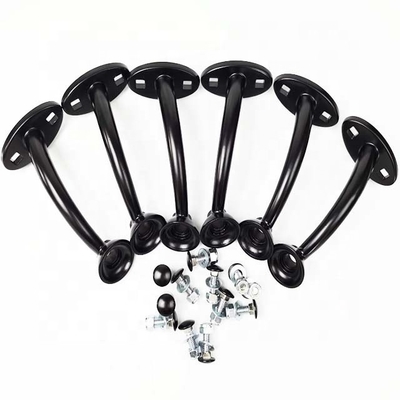 Rodas de acero para ratas de la calle Rodas de luces de frente negras o pulidas Montantes para montaje universal de automóviles Rendimiento superior