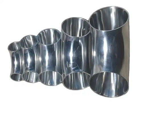 Soporte OEM personalizado 304 de acero inoxidable de grado 90 de soldadura conector de codo curvado para aplicaciones industriales