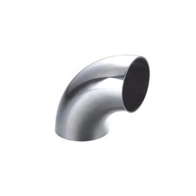 304 de acero inoxidable de grado 90 de soldadura curva de codo redonda con forma de acabado pulido de 1,5 mm de espesor de fundición