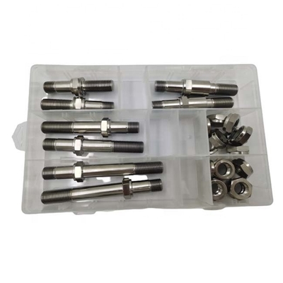 Diseño GR5 de titanio universal J J ONS perno 1/2&quot;-20*3.45&quot; para mejoras y mantenimiento del motor del coche Sprint