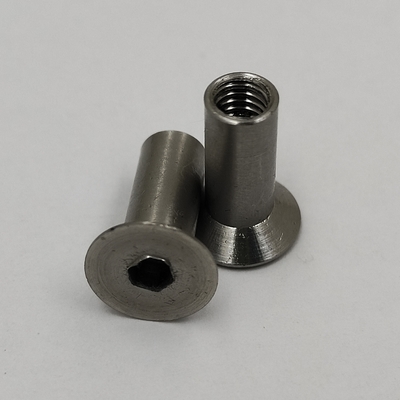 Pedal de la bicicleta deportiva universal M4 de acero inoxidable contrafundido Nut de manga con el propósito de reemplazar/reparar