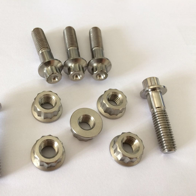Año Universal Actualice sus ruedas con el estándar OE NO. Titanio Gr5 12 PT RS/ RX Kits de aro dividido M7 x 32 Cerrojo y tuerca