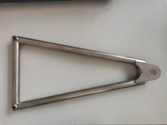Escalera Jacobs hecha a medida Titanio natural 13 5/8 en largo 3 agujeros 1 agujero para Universal Car Fitment Sprint Car Racing