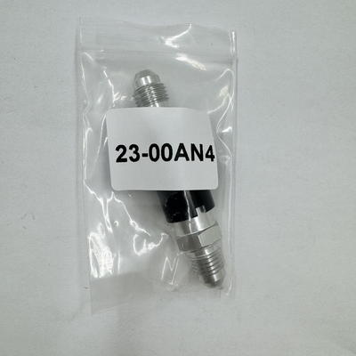 NO OE. Norma AN4 de liberación rápida Conector de conexión de conexión seca de desconexión negra con unión de acero y aleación de aluminio