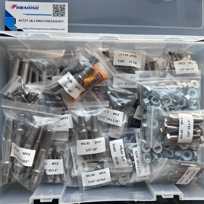 Accesorios universales para automóviles Titanio Bolsillo Sprint Car J J ONS Chasis Un kit de montaje de choque de tuerca para Eagle/Maxim Fácil instalación