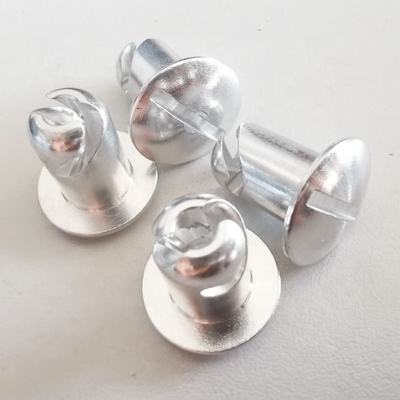 Aluminio de plata duradera universal 5/16&quot;.500&quot; 1/4 Vuelta rápida Dzus Dome Head Sprint Car para OE hecho a medida NO.