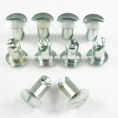 Aluminio de plata duradera universal 5/16&quot;.500&quot; 1/4 Vuelta rápida Dzus Dome Head Sprint Car para OE hecho a medida NO.