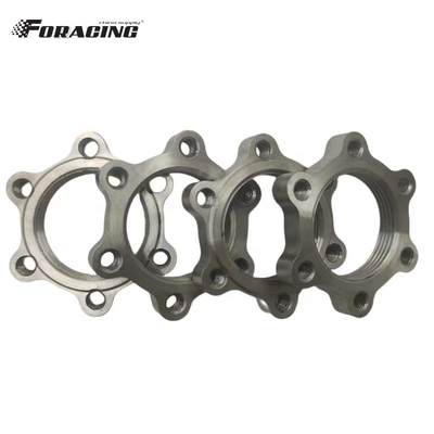 Experimenta un rendimiento inigualable de un coche de carreras con una tuerca de cerradura de titanio de plata 1-3/16&quot;-18