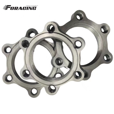 Experimenta un rendimiento inigualable de un coche de carreras con una tuerca de cerradura de titanio de plata 1-3/16&quot;-18