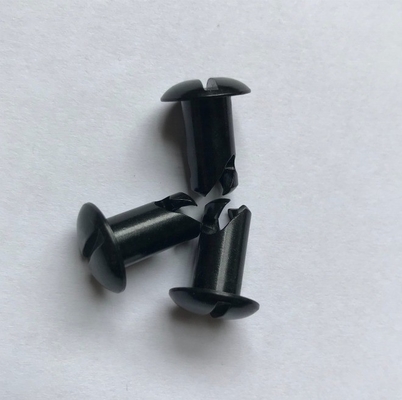 ALLOY Negro Sprint Car Dzus Fijaciones Qtr Gira Dzus Botón 5/16 x0.500 pulgadas para los entusiastas de las carreras
