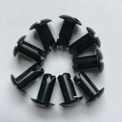 ALLOY Negro Sprint Car Dzus Fijaciones Qtr Gira Dzus Botón 5/16 x0.500 pulgadas para los entusiastas de las carreras