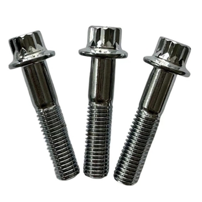 Actualice su automóvil con el estándar OE NO. Titanio universal 12 PT RS/ RX Kit de borde dividido M7 x 32 tornillos de perillas de perno y tuercas