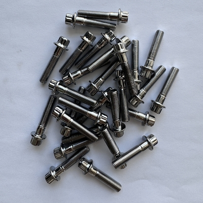 Actualice su automóvil con el estándar OE NO. Titanio universal 12 PT RS/ RX Kit de borde dividido M7 x 32 tornillos de perillas de perno y tuercas