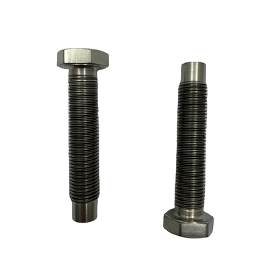Sprint Titanio Torsión Stop 3/8 &quot;-24 Nosa de bala Micro ajustar perno con acabado natural stock estándar DIN