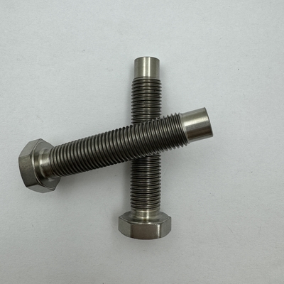 Sprint Titanio Torsión Stop 3/8 &quot;-24 Nosa de bala Micro ajustar perno con acabado natural stock estándar DIN