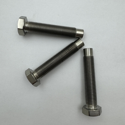 Sprint Titanio Torsión Stop 3/8 &quot;-24 Nosa de bala Micro ajustar perno con acabado natural stock estándar DIN