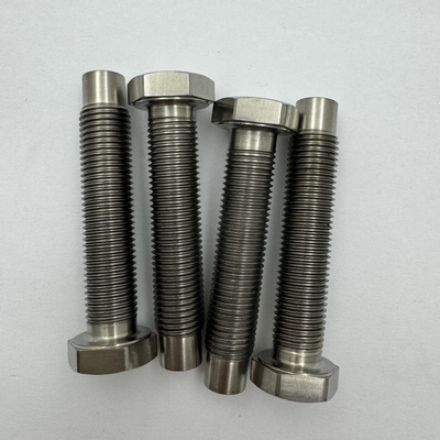 Sprint Titanio Torsión Stop 3/8 &quot;-24 Nosa de bala Micro ajustar perno con acabado natural stock estándar DIN