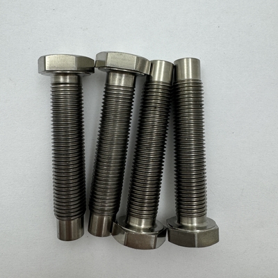 Sprint Titanio Torsión Stop 3/8 &quot;-24 Nosa de bala Micro ajustar perno con acabado natural stock estándar DIN