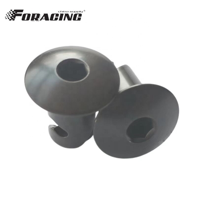 Accesorios para automóviles universales hechos a medida de aluminio Dzus Allen Cabeza Botón Cuarto Girar sujetadores 7/16 &quot;.500 Negro a un precio asequible