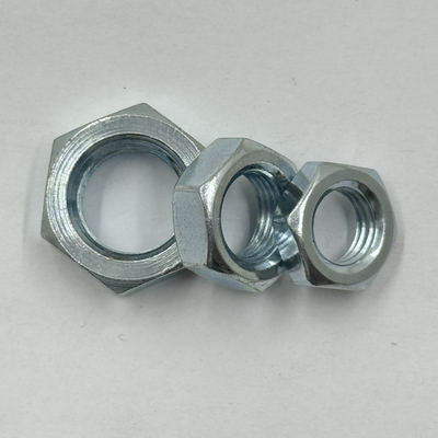 5/8-18 Hex Jam Nuts Nut delgado de acero inoxidable Sistema de medición de hilos de pulgadas hexagonales pulgadas imperiales para la industria general