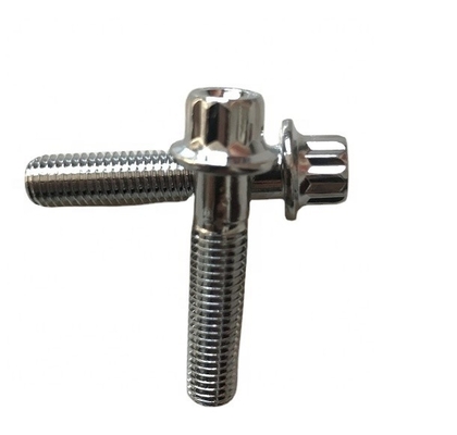 12 PT BBS RS/RX Tornos de borde dividido M7 x 32 Acero cromado para el rendimiento estándar DIN Rendimiento duradero