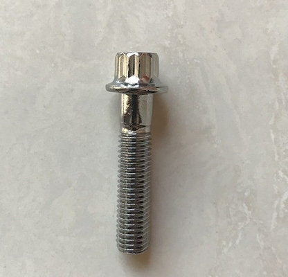 12 PT BBS RS/RX Tornos de borde dividido M7 x 32 Acero cromado para el rendimiento estándar DIN Rendimiento duradero