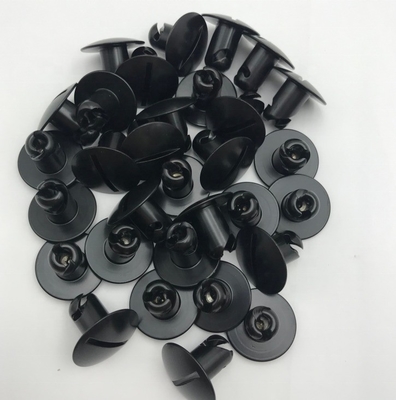 Universal Sprint Car Aluminio 1/4 Cuarta Vuelta Dzus Fijación 716&quot; X.500&quot; Gran Cabeza 1'' Cabeza de pulgada Negro Plata con 1