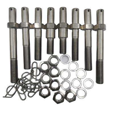 Universal Fitment Eagle's TITANIUM ONE NUT OR Q/C R/R S/P PLUS BOLT KIT La adición perfecta a su chasis de coche de Sprint