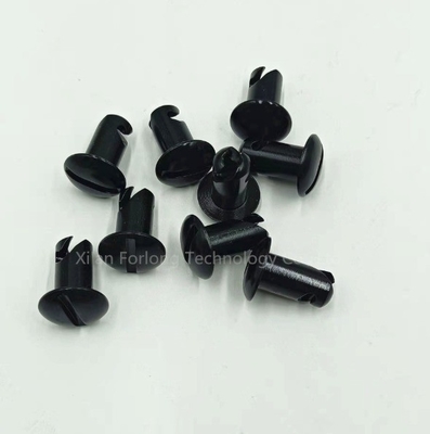 Accesorios universales para automóviles Cúpula de acero Cabeza Cuarto Botones de giro Dzus 5/16&quot;*0.5&quot; Negro con fácil instalación