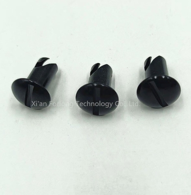 Accesorios universales para automóviles Cúpula de acero Cabeza Cuarto Botones de giro Dzus 5/16&quot;*0.5&quot; Negro con fácil instalación