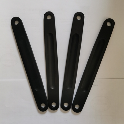 Cintas de escalera de aluminio universal negro de 5 pulgadas Jacobs Instalación rápida y fácil para automóviles