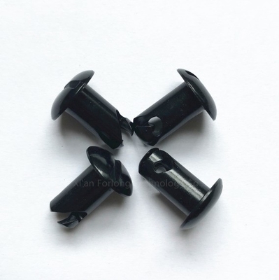 Universal Negro 7/16 &quot;x.550&quot; Aluminio Dzus Dúpulo Botones de la Cabeza La adición perfecta a su arsenal de fijación