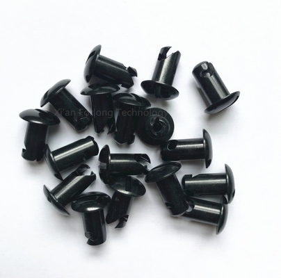 Universal Negro 7/16 &quot;x.550&quot; Aluminio Dzus Dúpulo Botones de la Cabeza La adición perfecta a su arsenal de fijación