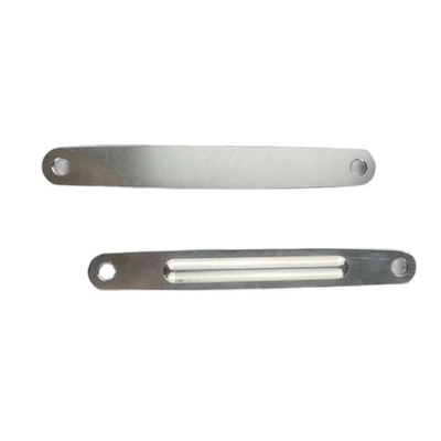 Universal 3/8&quot; agujero Dia plata y negro acabado de aluminio Jacobs Cintas de escalera de 5,0 mm de espesor para Sprint Car