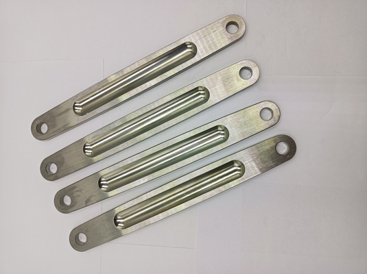 Universal 3/8&quot; agujero Dia plata y negro acabado de aluminio Jacobs Cintas de escalera de 5,0 mm de espesor para Sprint Car