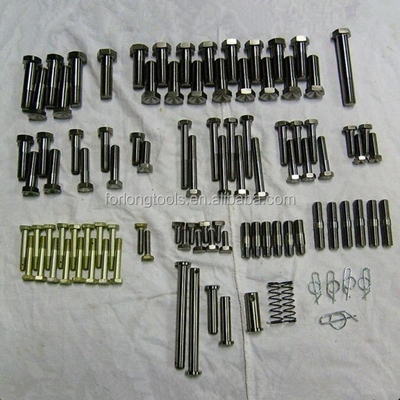 Kit completo de pernos de coche Triple X Sprint de grado 8 para Q / C robusto R / R S / P PLUS y chasis de titanio 2021 ajuste universal