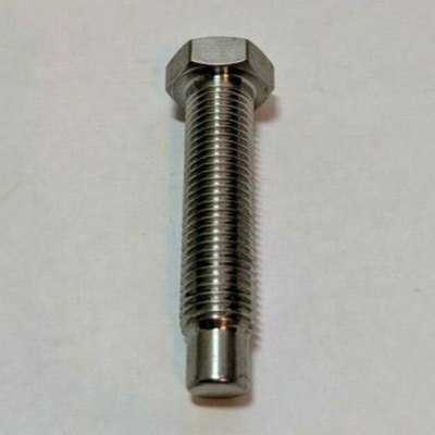 Micro Sprint Car Titanio natural Torsión Stop Cerrojo 5/16 &quot;-18 OE NO. Universal con cabeza hexagonal