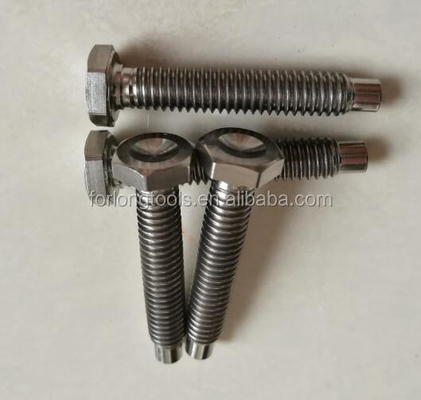 NO. estándar de OE Titanio GR5 Micro Sprint enano 3/8&quot;-16 1.8&quot; pernos largos con tecnología de recubrimiento de titanio natural