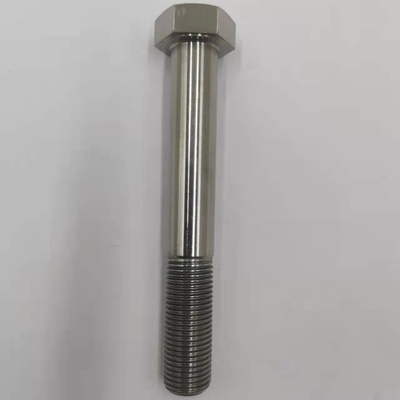 6AL-4V aleación de titanio acabado natural de cabeza hexadecimal perno 1/2 &quot;-20 x 4.5&quot; Construcción de trabajo pesado Componente esencial
