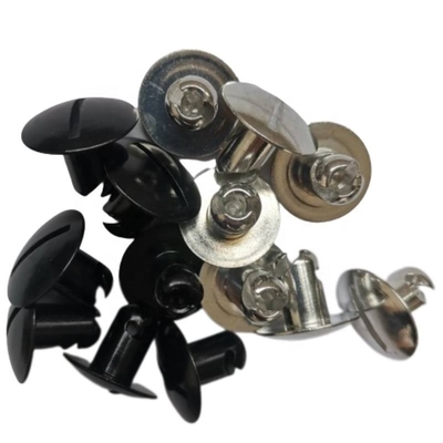 Universal de aluminio Cuarta vuelta Negro Dzus sujetadores 7/16 &quot; 5/16&quot; botones para el reemplazo universal