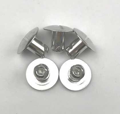 Cabeza de domo de aluminio de ajuste de automóviles universal botones de cuarto giro Dzus 7/16 x.500 con cabeza de 1 pulgada versátil y duradera