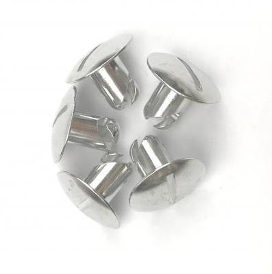 Cabeza de domo de aluminio de ajuste de automóviles universal botones de cuarto giro Dzus 7/16 x.500 con cabeza de 1 pulgada versátil y duradera