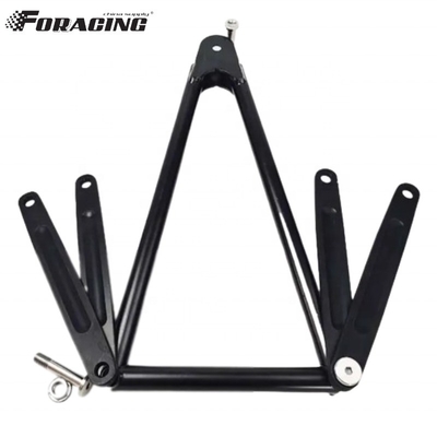 Acero de ajuste de automóviles universal 13-5/8&quot; 14&quot; Escalera Jacobs con correas de aluminio y pines de titanio